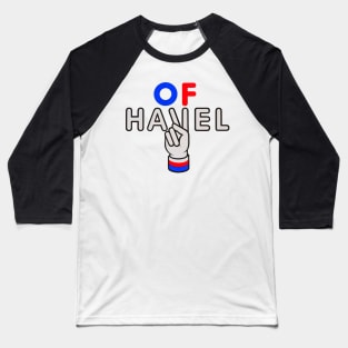 Václav Havel-Civil Forum Baseball T-Shirt